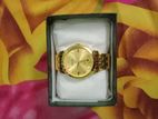 Golden Colour Watch For Sell