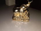 Golden Elephant Showpiece – Bring Elegance & Fortune to Your Home