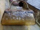 golden party purse