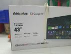 golden plus Google tv 43"