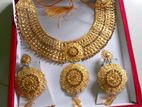 Goldplated jewellery set