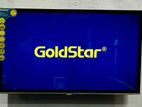 GoldStar-32" Inch Smart Dubble Glas TV