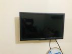 Good condition. 22” Wall Hanging TV