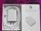 google pixel 7 used 30 watt pd charger+data cable