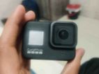 Gopro hero 8 (used) Full setup for sale without (mic setup)