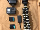 Gopro Hero 8 with mic adapter