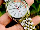 Gorgeous & Exclusive SEIKO 5 SNK369 White Speed Racer Automatic Watch