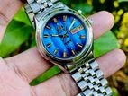 Gorgeous ORIENT Textured Colorful Automatic Watch