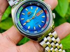 Gorgeous ORIENT World timer Colorful Big Dial Automatic Watch