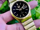 Gorgeous SEIKO 5 Posh Full Of Golden Automatic Watch