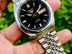 Gorgeous SEIKO 5 Posh Jet Black Royal Jubilee Automatic Watch