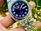 Gorgeous SEIKO 5 Royal Blue Numerical Automatic Watch