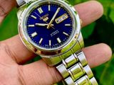 Gorgeous SEIKO 5 SNKK11 Royal Blue Automatic Watch