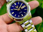 Gorgeous SEIKO 5 SNKK11 Royal Blue Mid Dial Automatic Watch