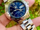 Gorgeous SEIKO 5 Sports Royal Blue Automatic Watch