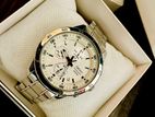 Gorgeous SEIKO White Standard Chronograph Watch