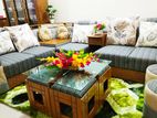 Gorgeous Sofa Set with Center Coffee Table