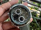 Green Chronograph Watch