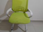 Green office chair