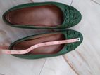 Green Pam Shoes.