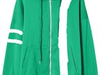 Green Zipper Hoddie