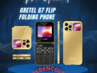 Gretel G7 Flip Button Phone (Brand New)