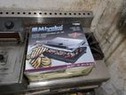 Grill machine with fryer