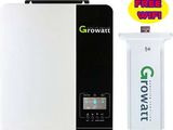 GROWATT Solar Hybrid Inverter 5Kw/48V full Package