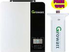 Growatt Solar Hybrid Inverter 5kw/48v Package