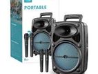 GTS‑2385 Portable Double Microphone Bluetooth Speaker