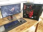 H-81 4Th Generation Core i5 8GB & 1000GB |SSD 128GB ASUS 20" LED