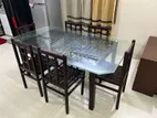হাতিল কাঠের প্রিমিয়াম ৬ চেয়ার ডাইনিং টেবিল — বিক্রি হবে