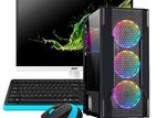হৈচৈ OFFER:-Core i5 9th Gen+SSD 256GB+Ram 8GB+17" Monitor=Full Computer