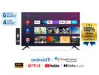 Haier 32" Google Smart Android Wi-Fi Voice Control TV ( H32K800X )