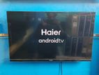 Haier-32" Inche Android TV Framless Voice Control 2+16GB