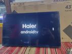 HAIER 43" 4K ANDROID TV WITH BOX