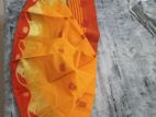 half silk jamdani saree