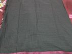 Half silk katan and 1 pis cotton saree