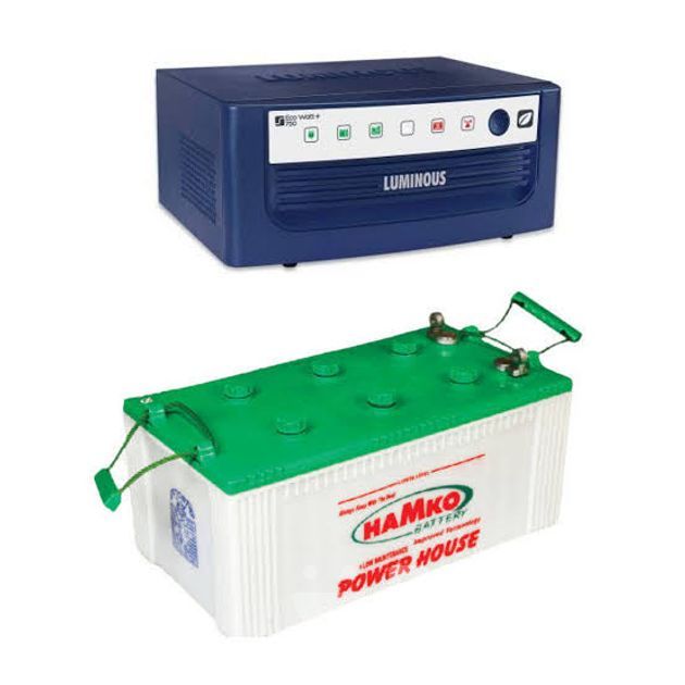 Hamko HPD 215 Battery & Luminous 1050 Watt IPS for Sale in Laksimipur ...