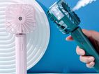 hand held spray cooling fan