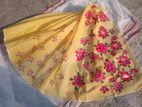 hand paint saree