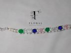 Handcrafted Crystal Beaded Bracelet