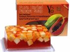 Harbal beauty papaya whitening soap135g