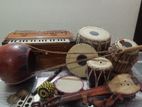 harmonium, tabla combo