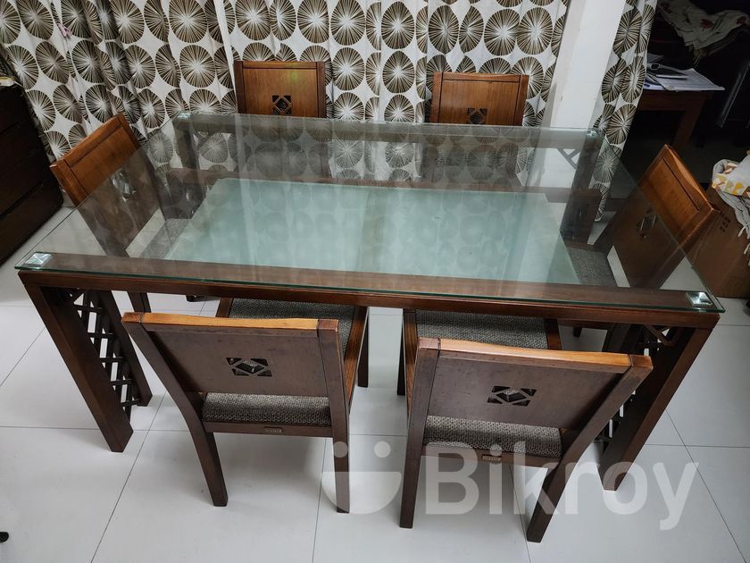 Hatil Seater, Double Glass Dining for Sale in Dhanmondi Bikroy