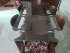Hatil 6 seater glass dining table