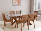 HATIL Dining Table Set (Rockfish-157 & Pancake-148)