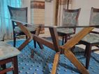 Hatil Dinning table with 6 chairs