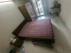 Hatil Queen Bed + Side Table combo for sell.