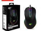 Havit Hv-ms1022 Rgb Led Honeycomb Design 8 Buttons Gaming Mouse